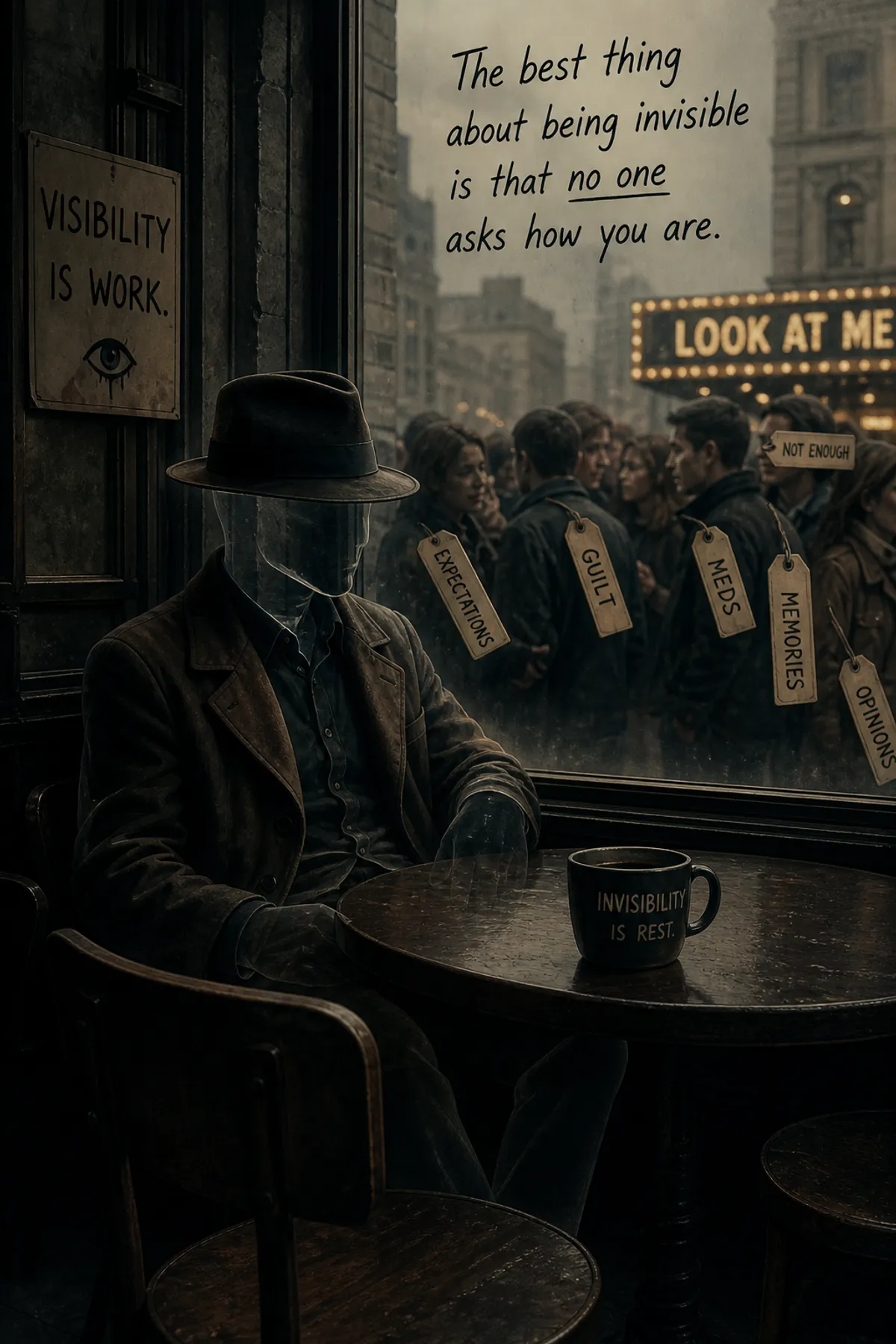 The Invisible Man Has No Need for Mirrors