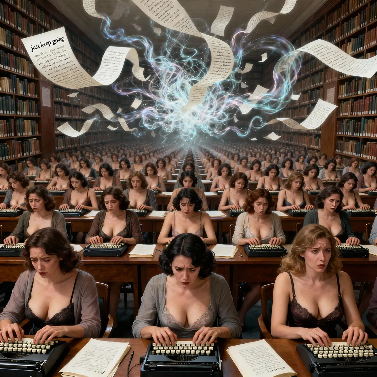 Writing as Absurdity: When “Keep Going” Advice Makes Us All the Same