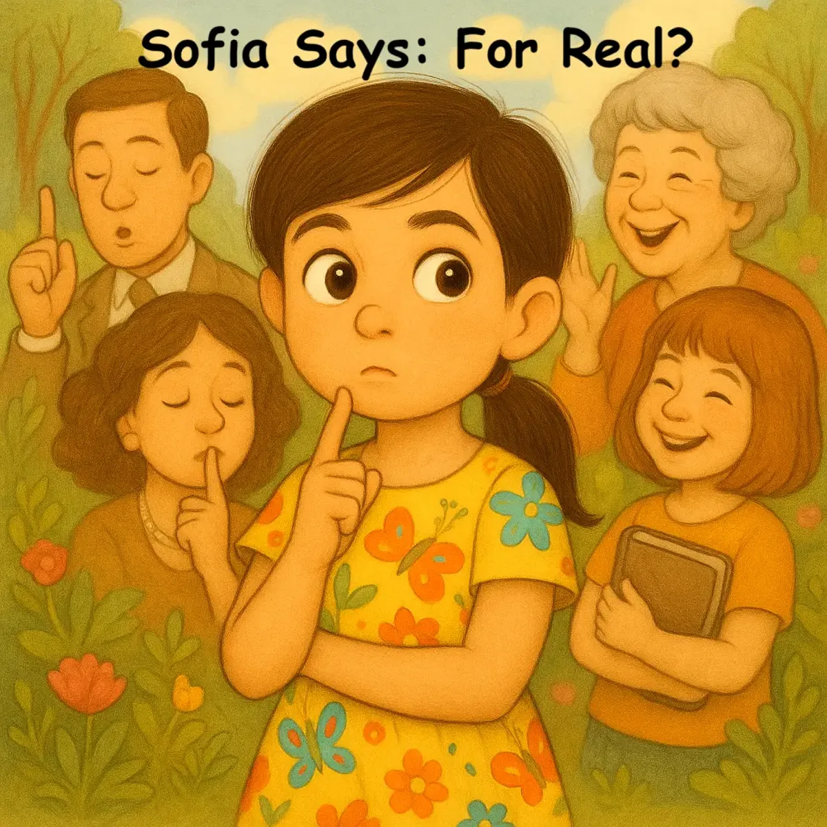 Sofia says: For Real?