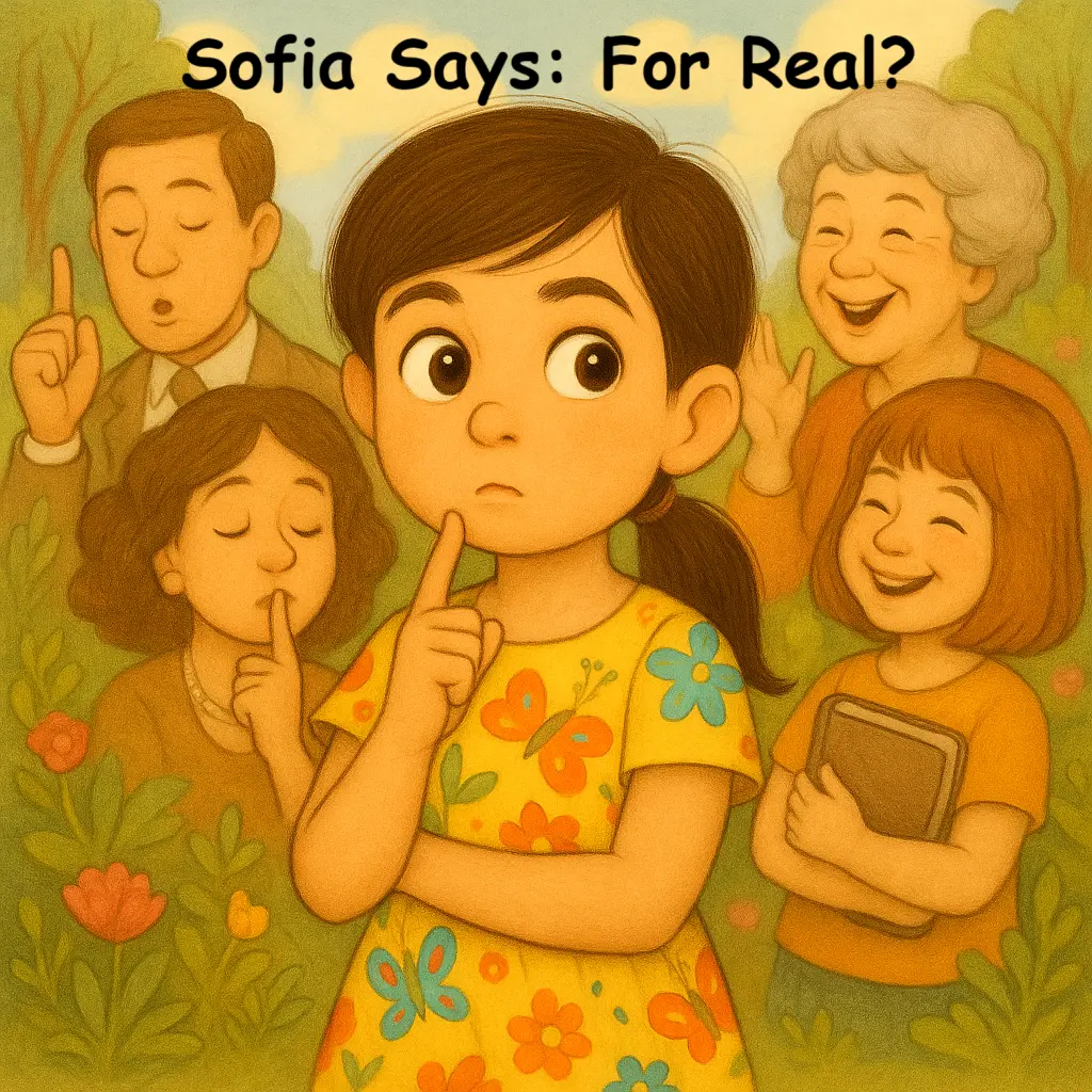 Sofia says: For Real?